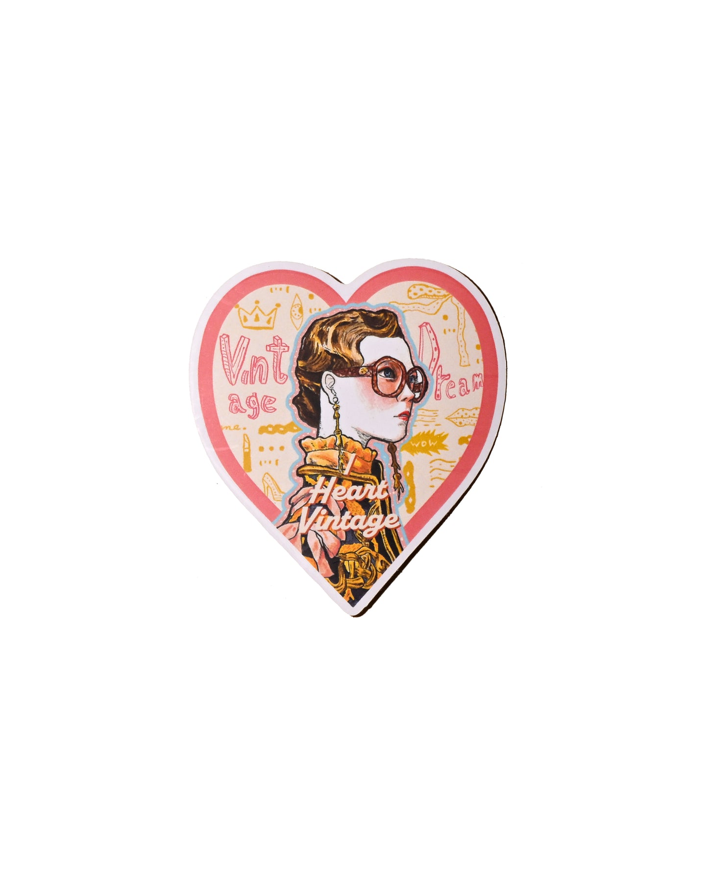 I Heart Vintage ステッカー