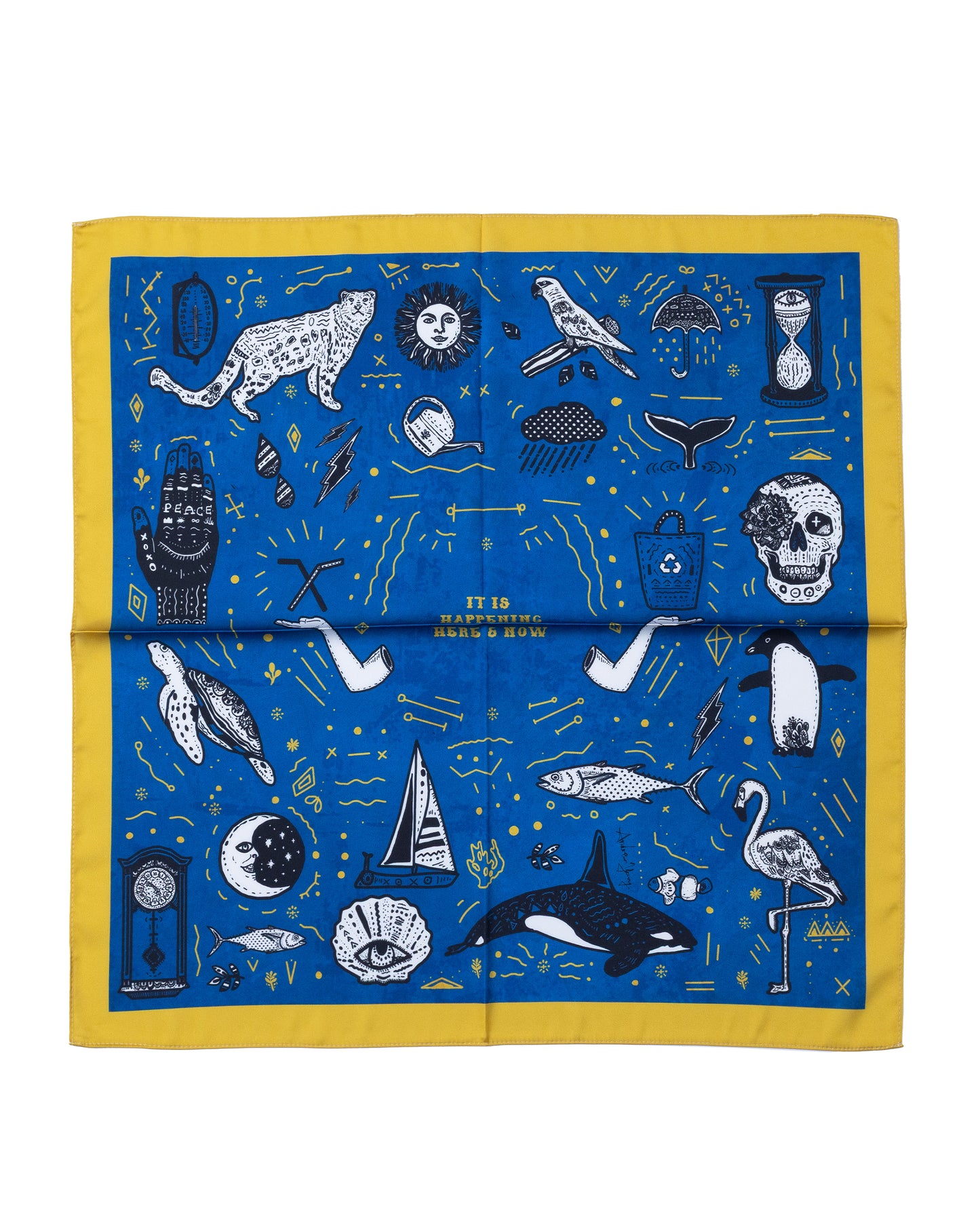 It Is Happening Here and Now Scarf