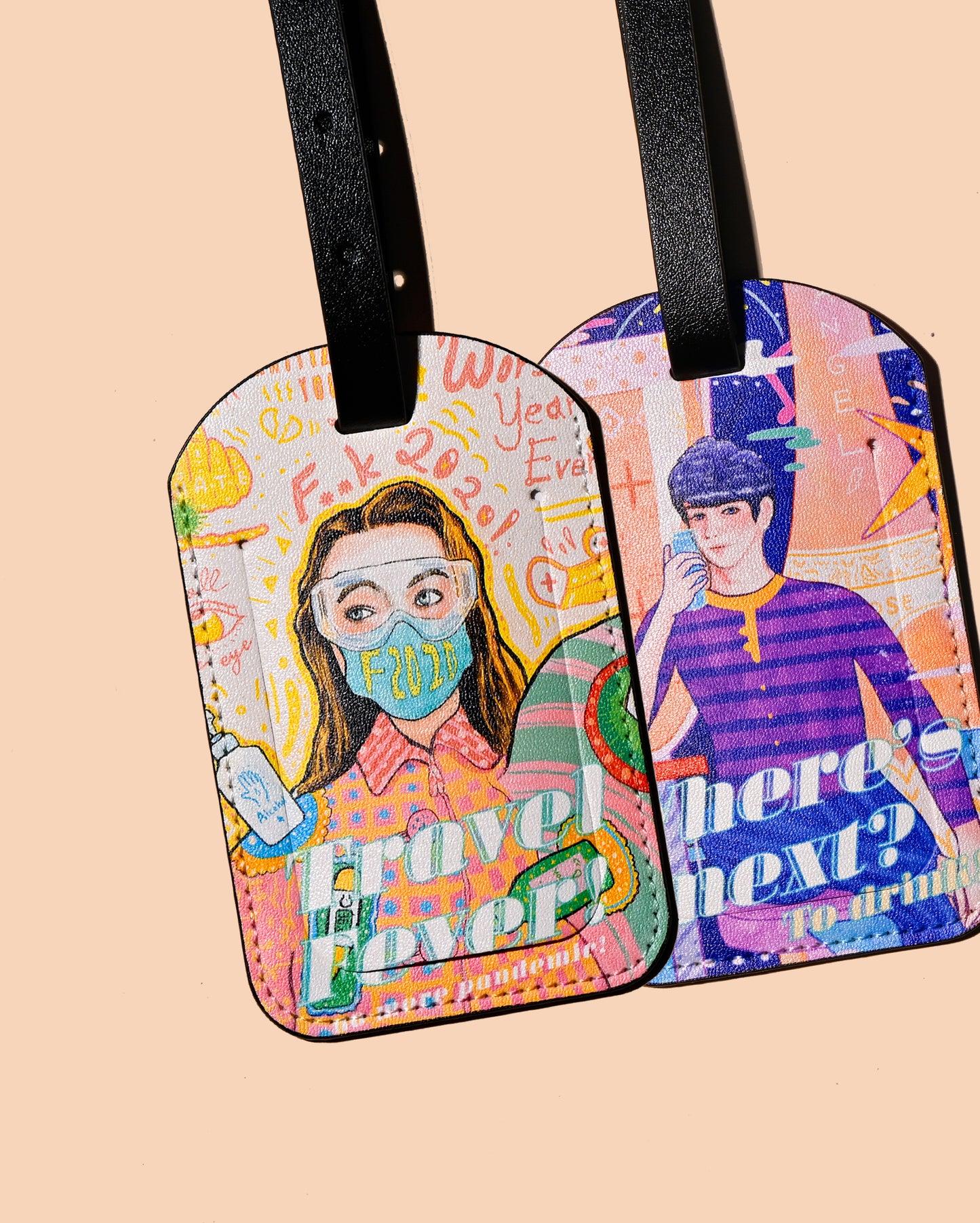 Where's Next? To drink Luggage Tag
