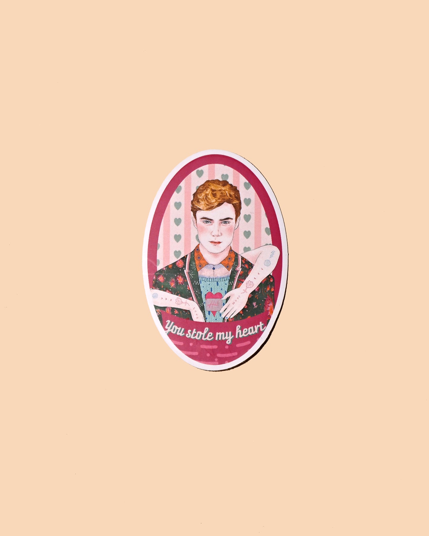 You Stole My Heart ステッカー