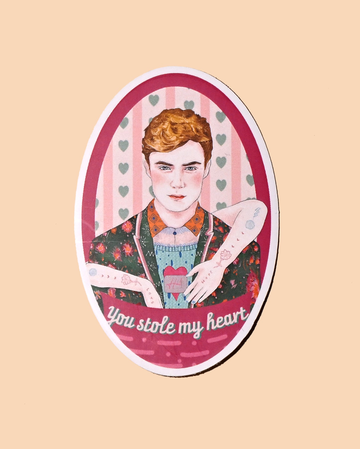 You Stole My Heart ステッカー