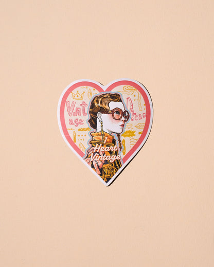 I Heart Vintage ステッカー