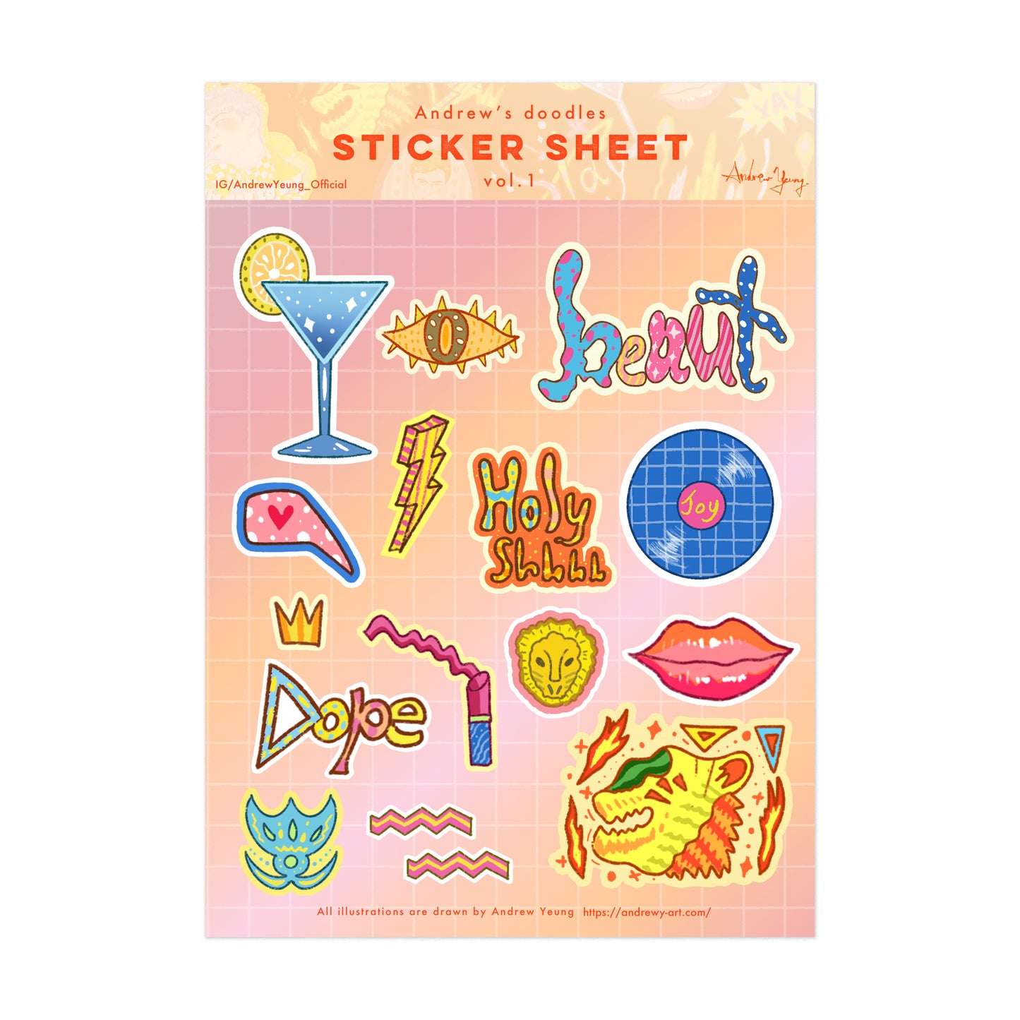 ステッカーシート vol.1