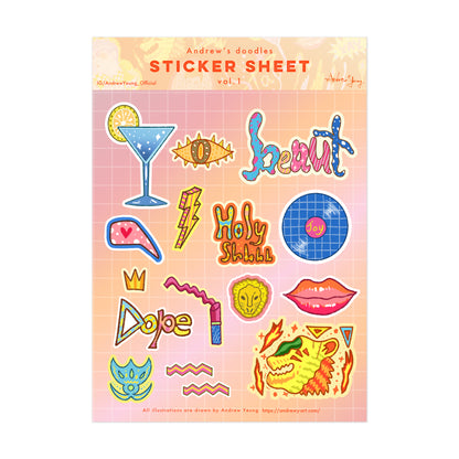 ステッカーシート vol.1