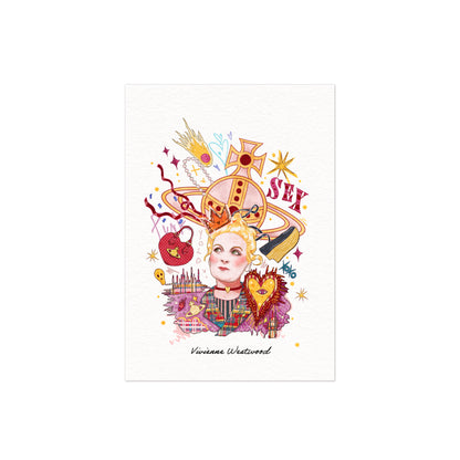 Vivienne Westwood アートプリントポストカード