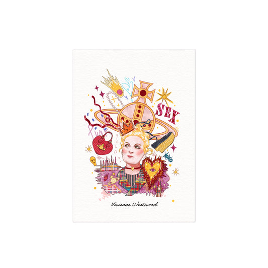 Vivienne Westwood アートプリントポストカード